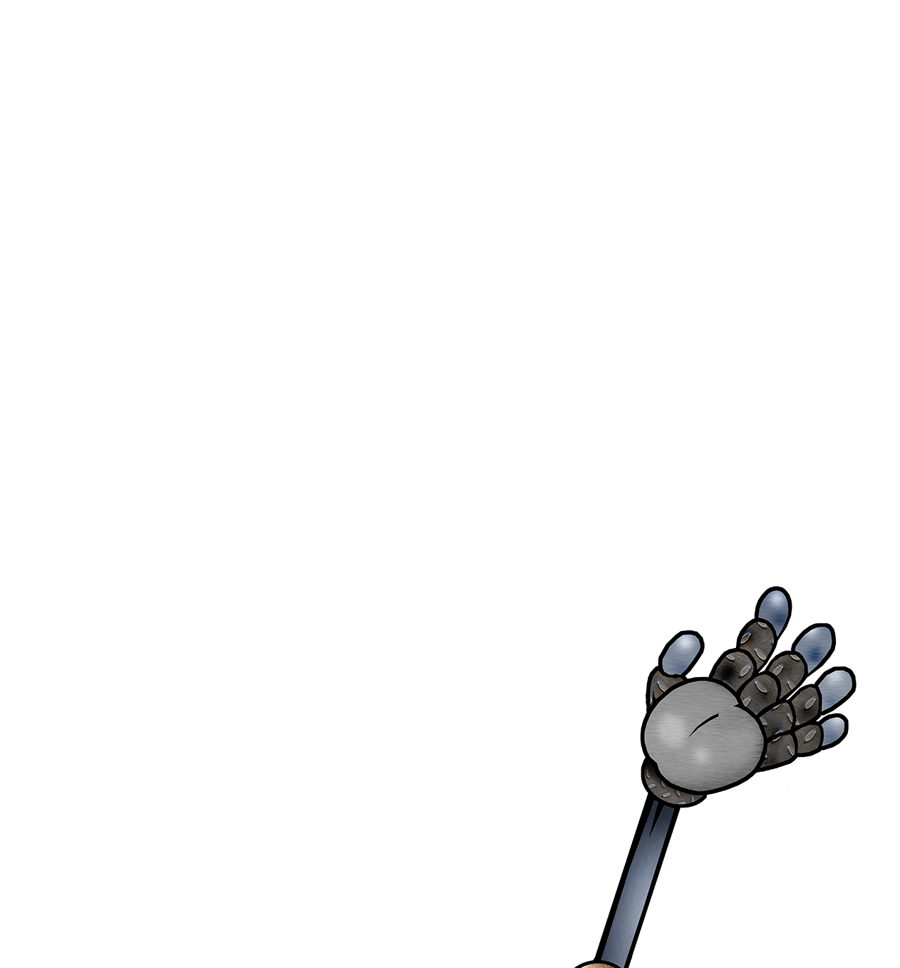 Brand Bot Waving Arm